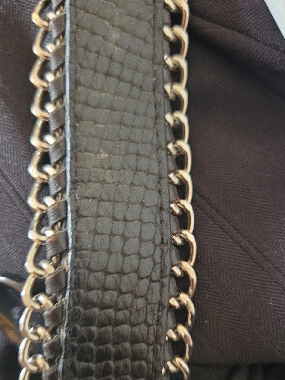 Harley-Davidson Black Belt with Silver Buckle